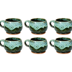 6 Moss Mugs
