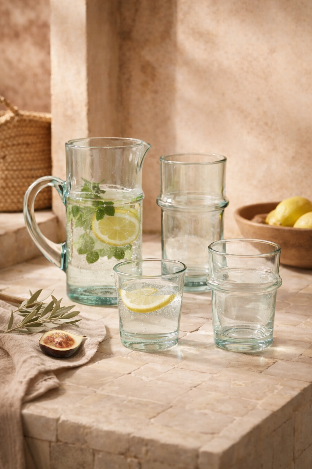 Essaouira Ridged Jug