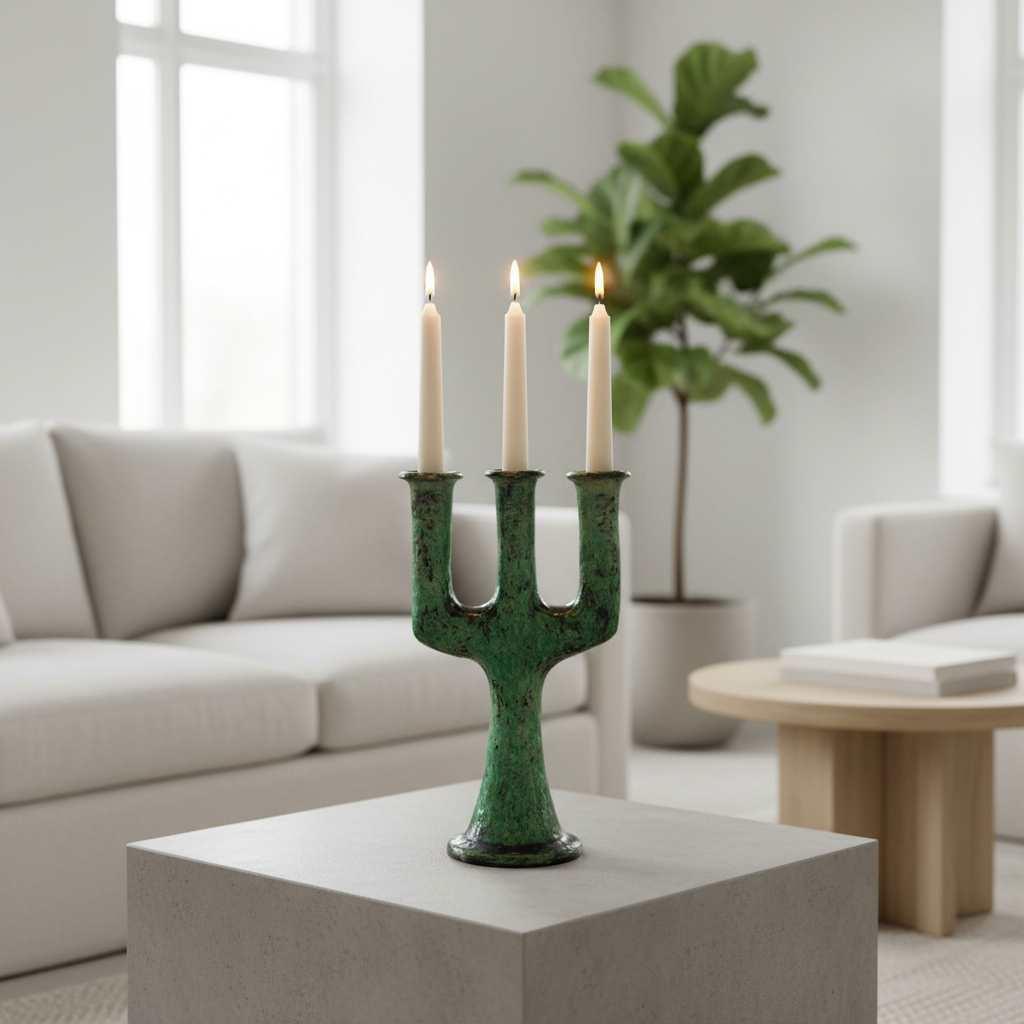 Trident Candle Holder